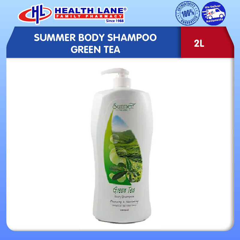 SUMMER BODY SHAMPOO GREEN TEA (2L）